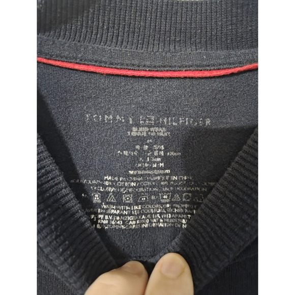 Vintage Tommy Hilfiger Crewneck, Navy & Red, Size Medium - Picture 3 of 3